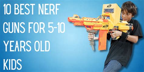 best nerf gun for 5 year old